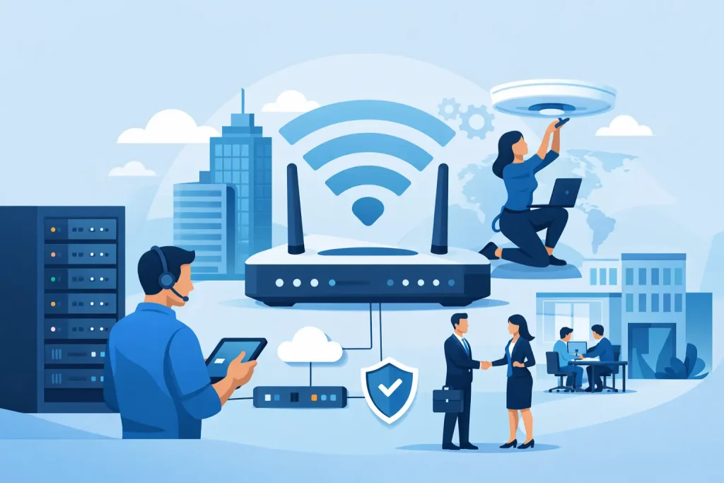 Enterprise WiFi Deployment Services That Hold Up